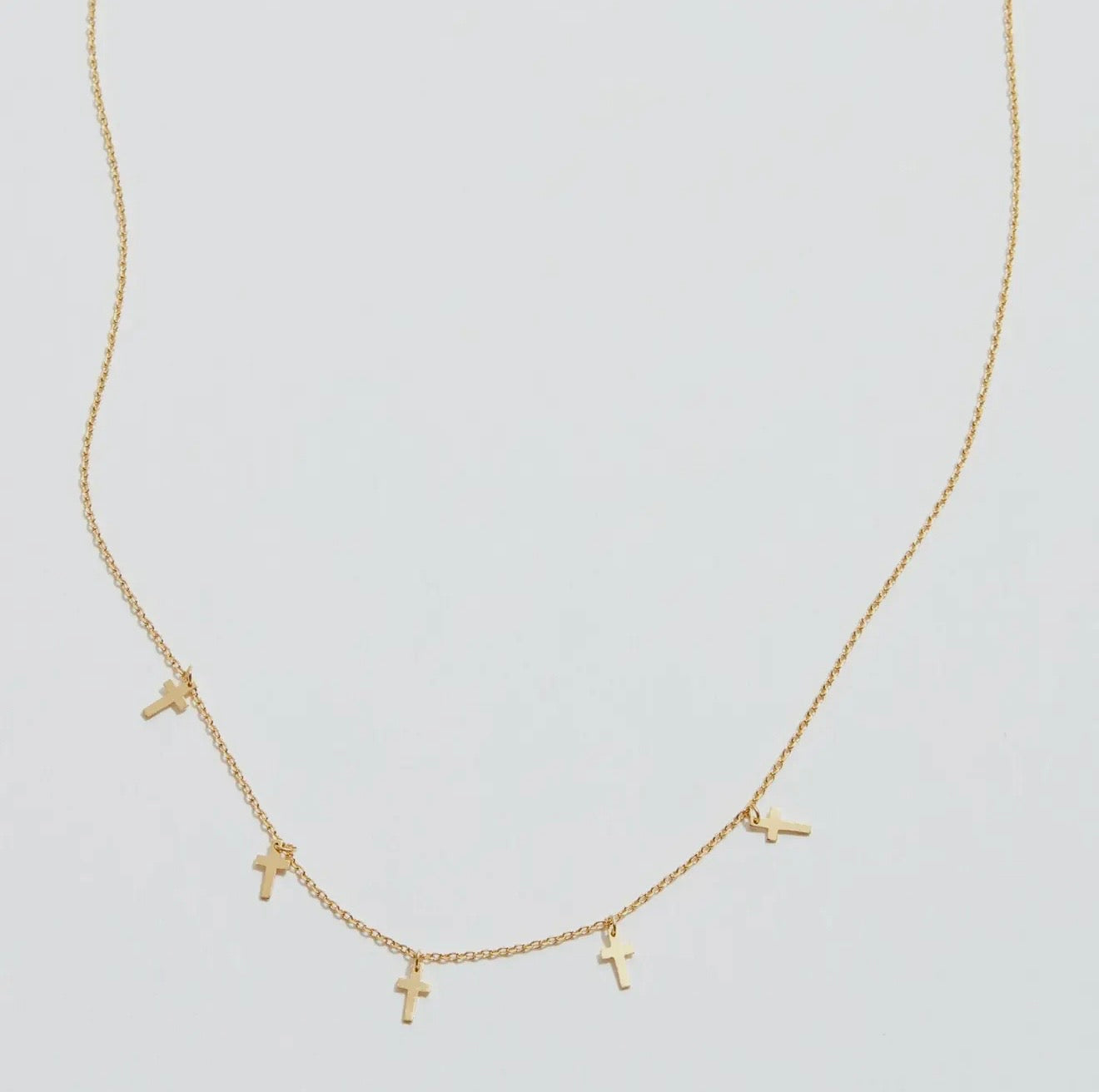 Cross Charm Necklace