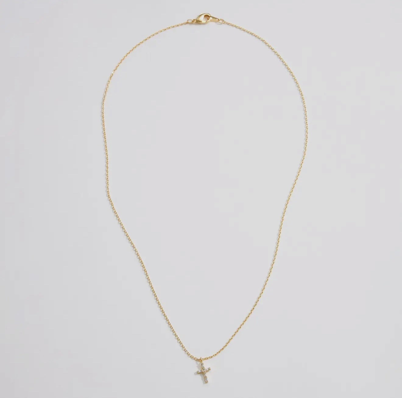 Gold Cross Necklace